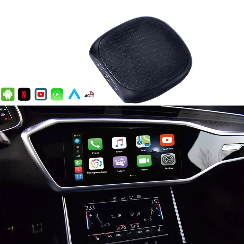 Universal Plug And Play 4gb 64gb Car Apple Wireless Dongle Adapter Carplay  Ai Box Android 10.0 For Oem Carplay System - Buy Carplay Ai Box Mini  Android 9.0 10.0 Box 4g 64g Carplay,Car Android Mirror