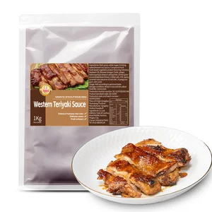 Wholesale Japanese Low Calorie BBQ Teriyaki Sauce No Fat for Grilling Stir-Frying or Marinating Packaged in Bottles or Bags