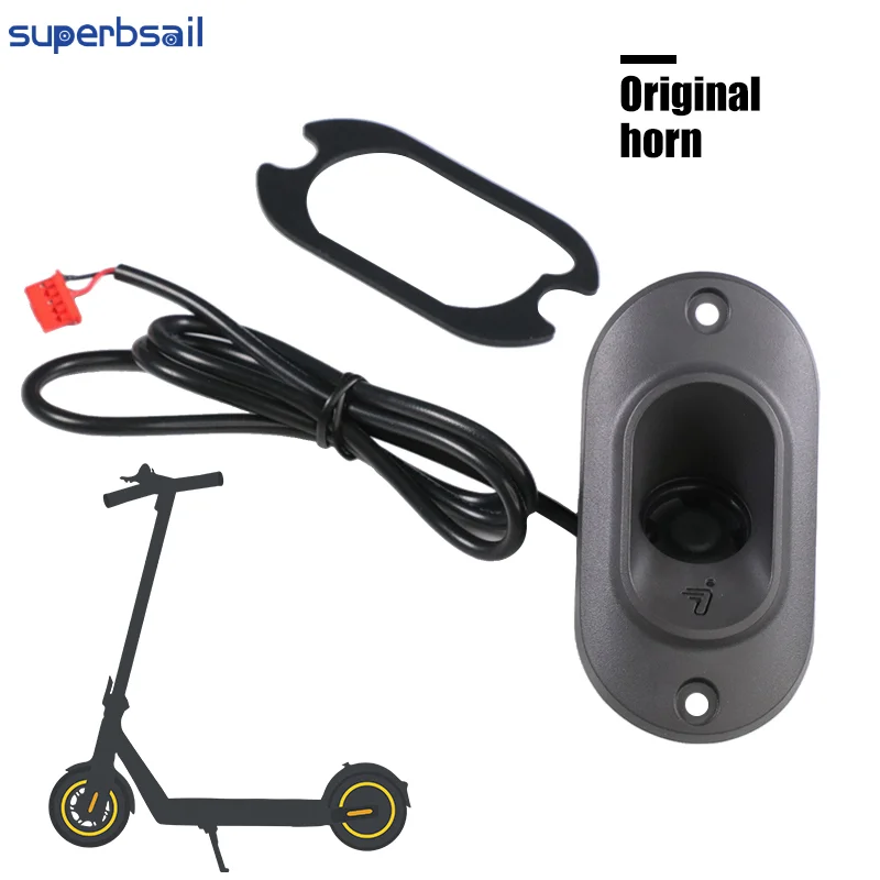 Superbsail High Quality Original Horn Trumpet Loudspeaker Bell For Ninebot Max G2 Electric Scooter Warning Sound Accessories details