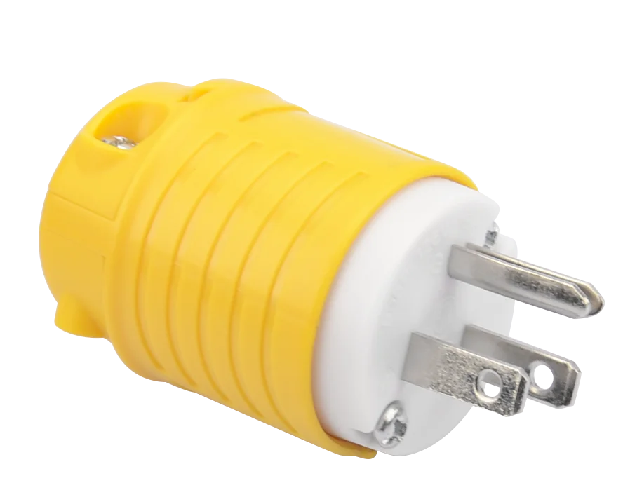 Electrical Replacement Plug Female15 Amp 125 Volt Straight Blade Plug