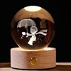prince 6cm crystal ball-touch luminous lamp