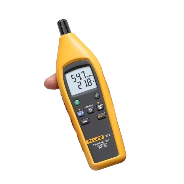 Fluke 971 hot handheld temperature and humidity detector Portable temperature and humidity recorder