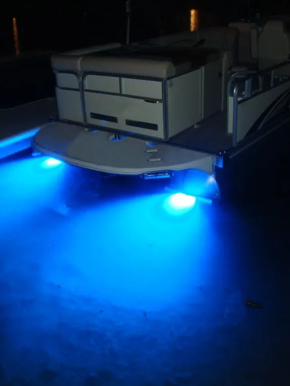 Marine Electronics Waterproof Ip68 45w Boat Led Underwater Lights For