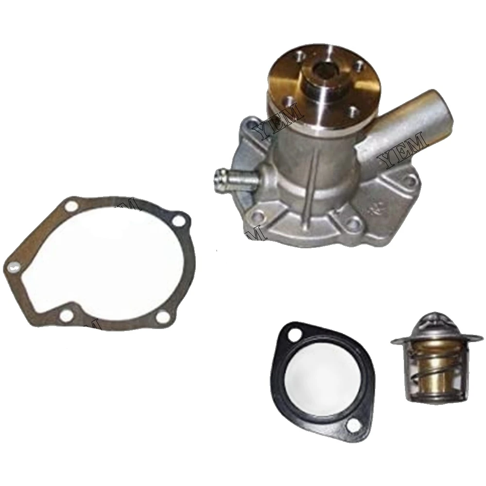 New Water Pump With Thermostat & Gasket Fits for Kubota V1200 Wholesale Engine Parts