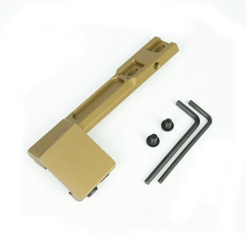 Support de lampe tactique LWXC en métal CNC pour armes, accessoires de montage pour lampes de chasse et de scout._voghion.com