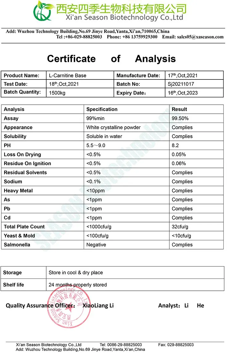 L-Carnitine-Base-COA
