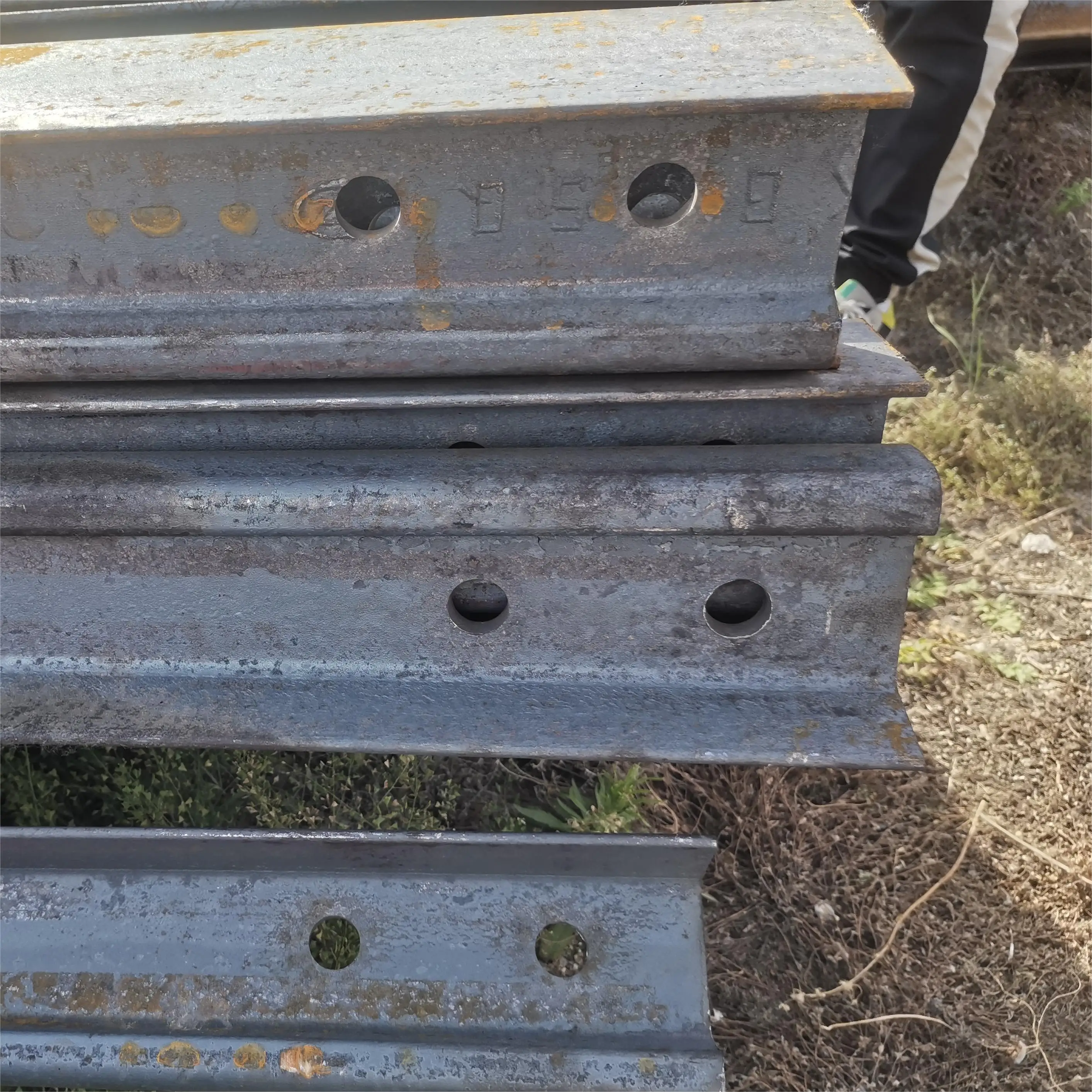 Использованный рельсовый стальной лом, цена, большая поддержка на складе на заказ