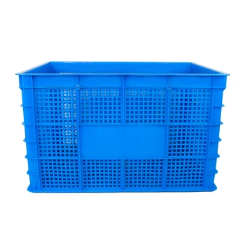 High Quality Food Grade Stackable Vented Mesh Plastic Crates Basket ...