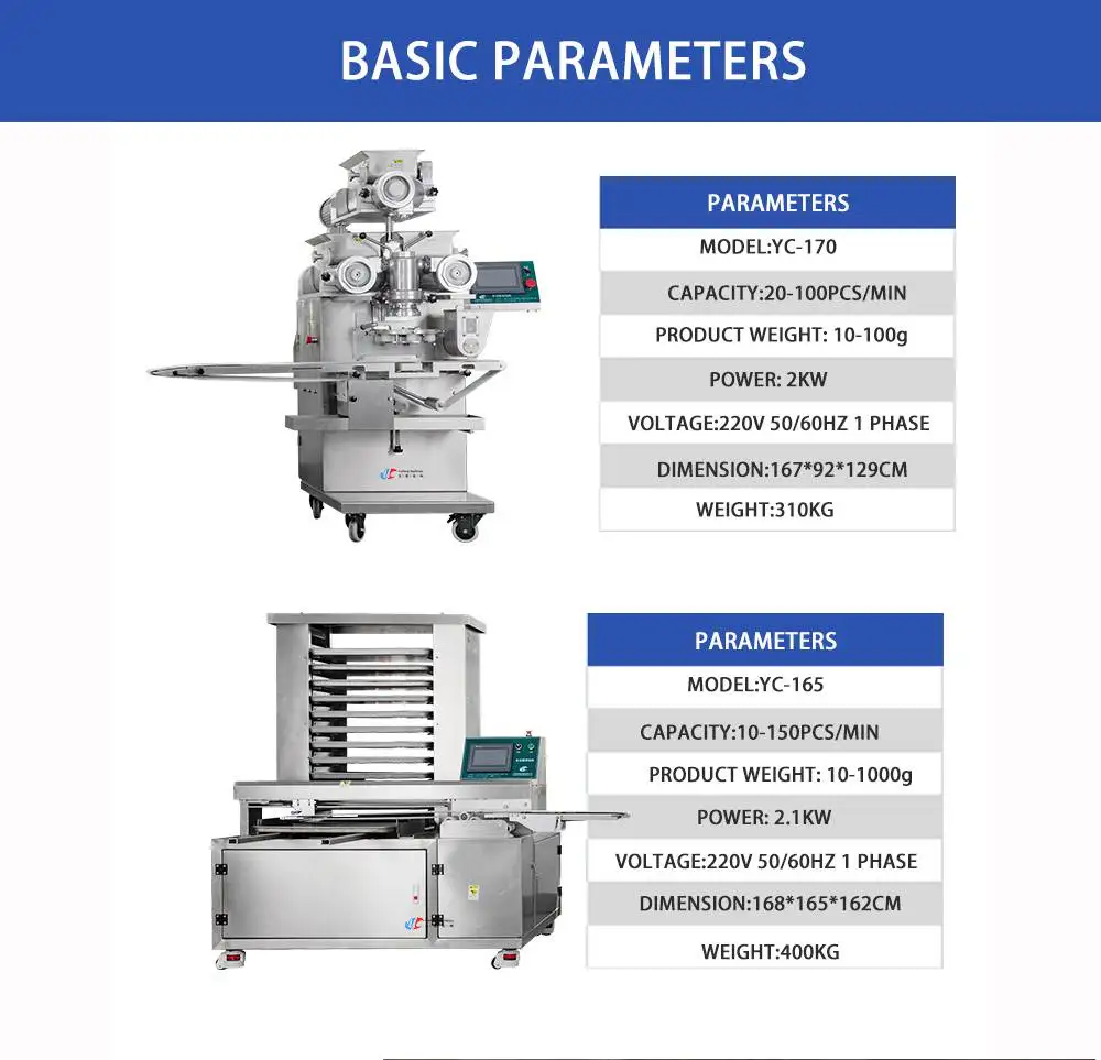 Food factory use Two colors filled cookie machine machine making machine details