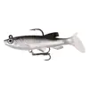 8cm 12g black back white belly t tail