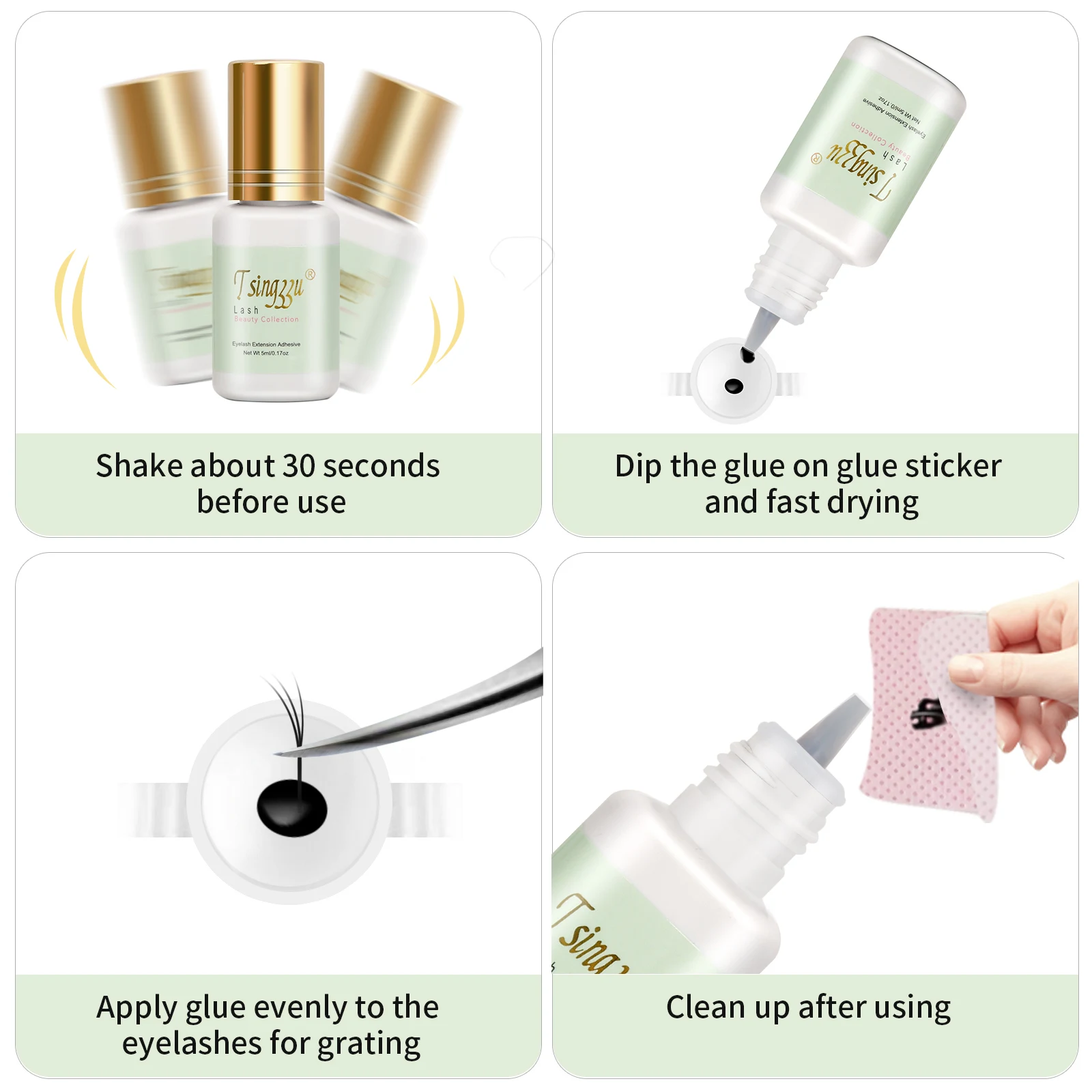 0.3 0.5s 12s 23s Long Lasting Custom Adhesive Best Professional