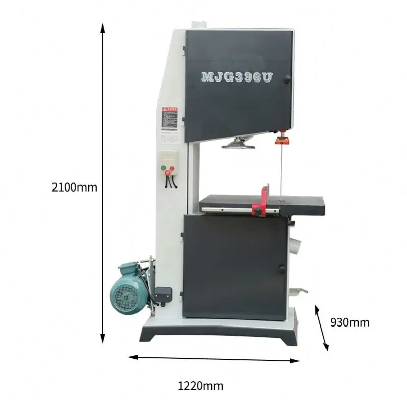 TEBAK 20 Inch Woodworking Vertical Wood Cutting Band Saw Woodworking Machinery Industrial Multi-function Woodworking Saw