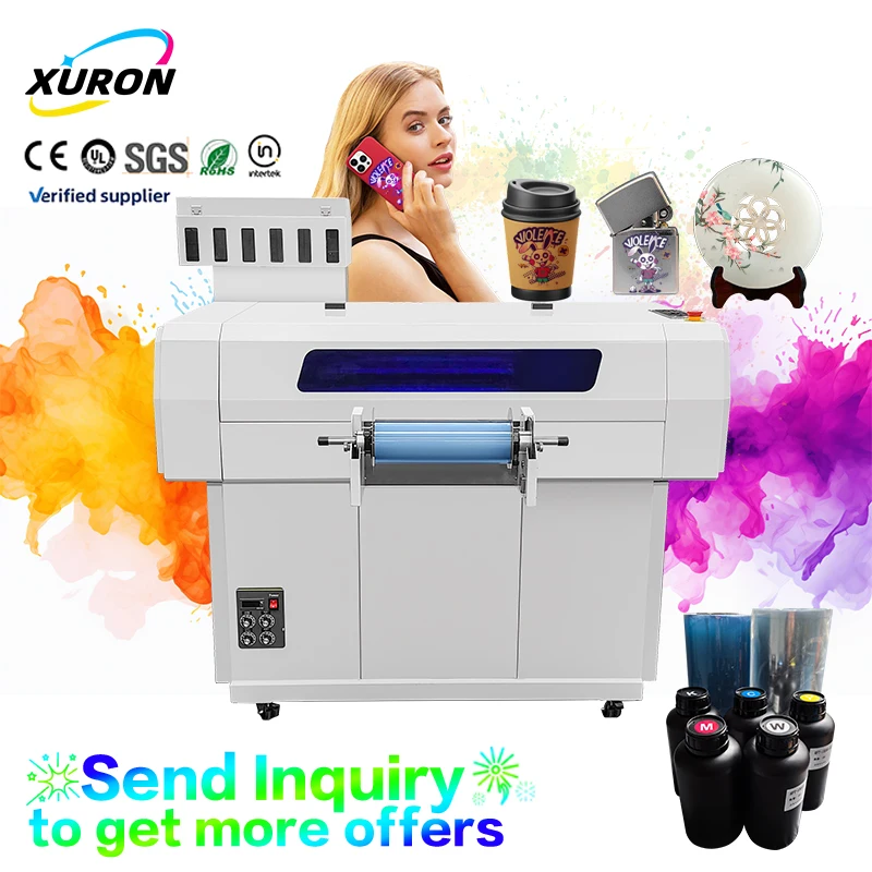 Mastery High-Performance UV DTF Full-Color Printing Multifunctional New Condition with Efficient Pigment Ink Fast Decorations