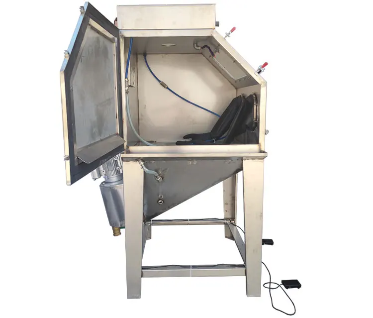 Wet Sandblasting Machine Dustless Manual Wet Sand Blasting Cabinet Water Vapour