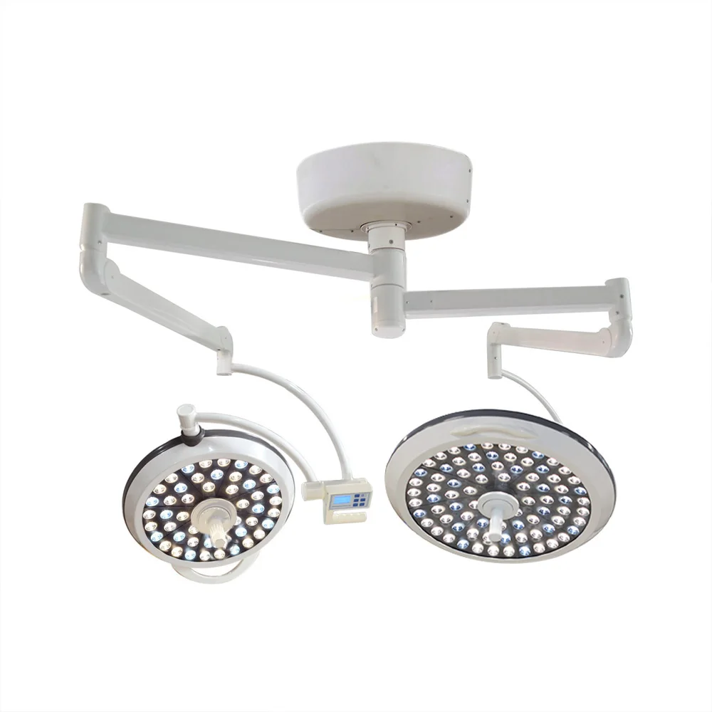 MICARE POWER-LED E700/500 Plafond-led-operatielamp Chirurgie Schaduwloze operatielamp Operatiekamer OK-lamp Dubbele kop