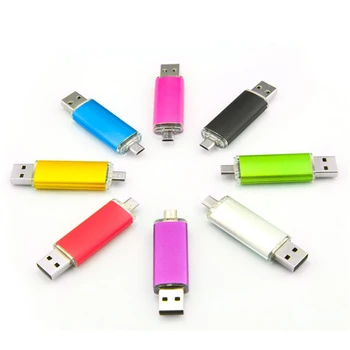 Otg Colorful Usb Memory Stick Dual Used Promotional Usb Stick Business High Speed Usb Pendrive Otg