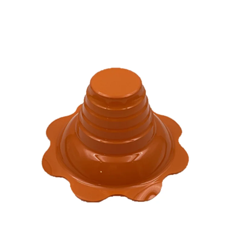 8 Oz Plastic Disposable Ice Cream Flower Bowls Plastic Clear Sundae