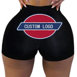 2022 High Quality Custom Summer Explosion Sexy Tight Shorts Pattern Printed Women's Panties Hot