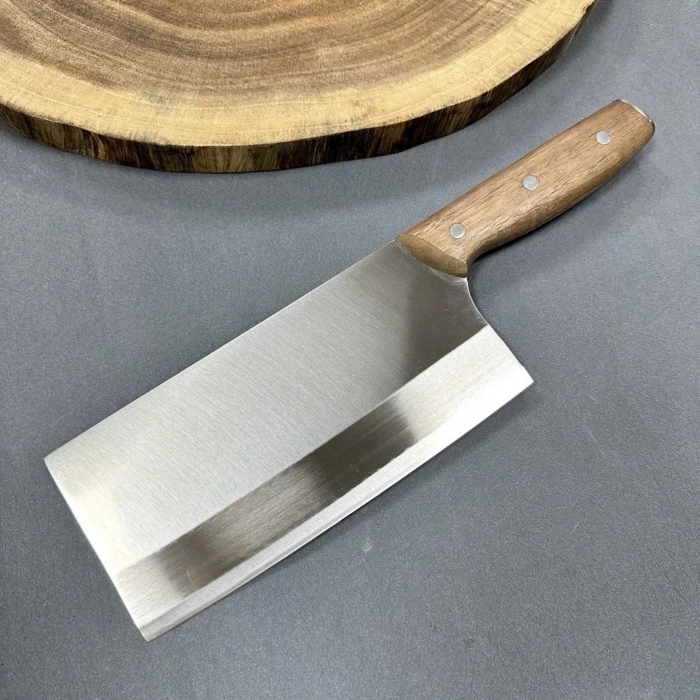 MCD888 Home Kitchen Cleaver Super sharp Meat Slicer Composite Edge Chinese Classic Chefs Knife Stainless Steel Vegetable Knife
