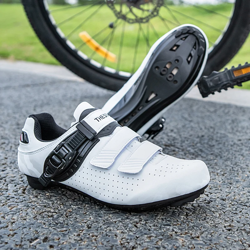 New Lightweight High-Strength Breathable Cycling Shoes MTB Road Bike Bicycle Shoes