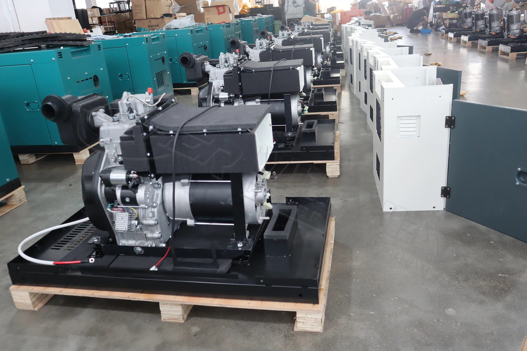 60hz diesel soundproof generators-15