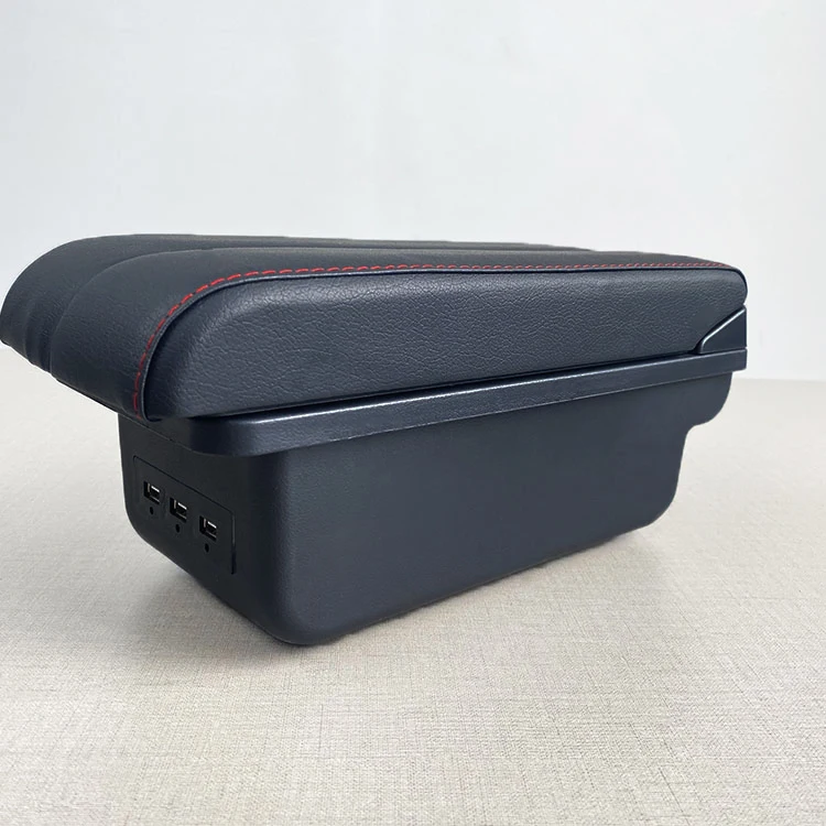 tiypeor universal storage box car console armrest box arm rest height adjustable comfort elbow pad-1