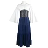 Blue [belted waist]