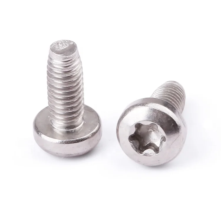 GB2672 torx screw pan head screw trigonodont stainless steel screws for communication industry