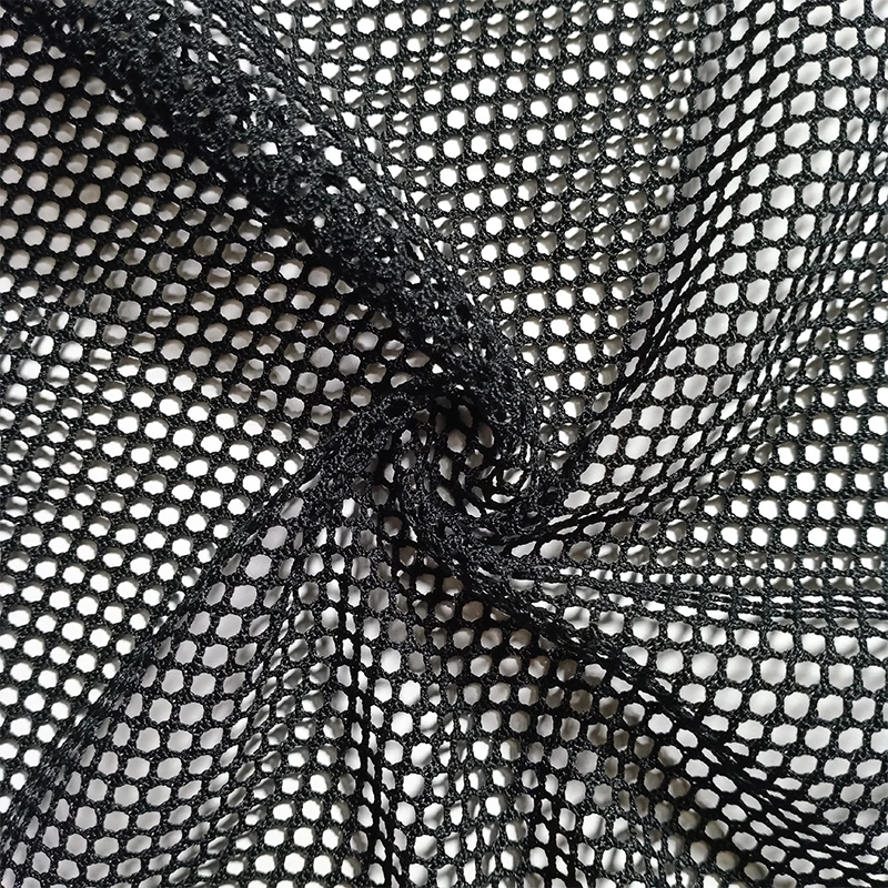 Hexagonal Honeycomb Stretch Mesh Fabric for Shoes Material Bags