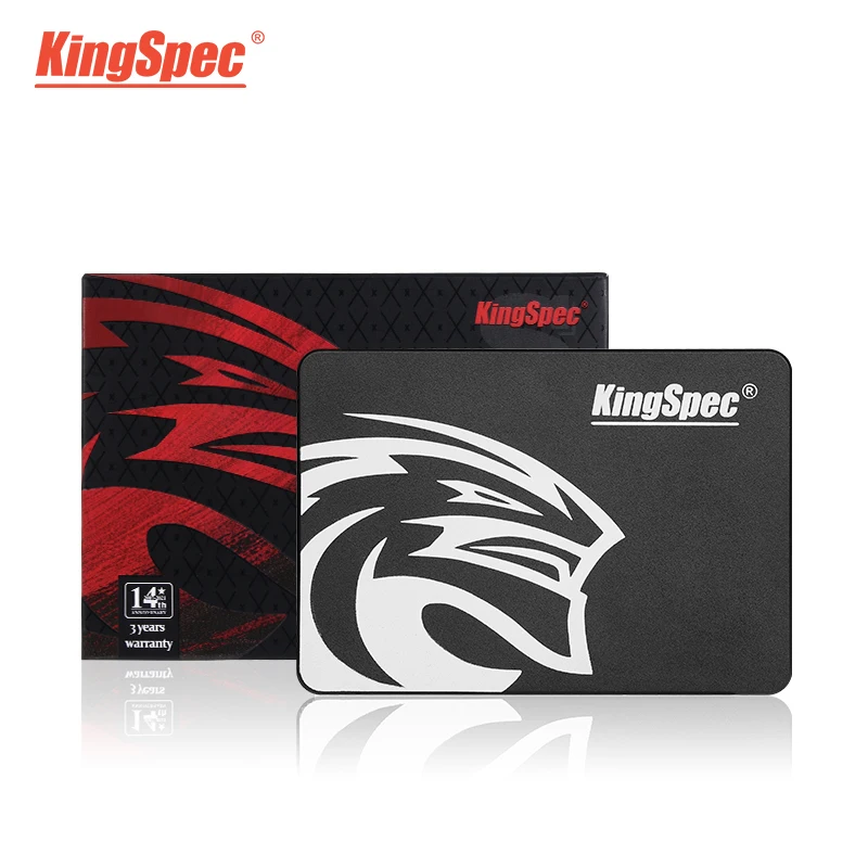 SSD KingSpec 120GB SATA3 / 6.0Gbps 内蔵型 2.5インチ NAND 3D QLC KingSpec P4 SSD 120GB Internal 2.5\" Solid State Drive 2.5 Inch SATA III 3D  NAND Flash Data Storage, Speed up to 560MB⁄s, laptop PC Desktop compatible,