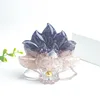 colorful No. 3 amethyst + rose quartz + clear