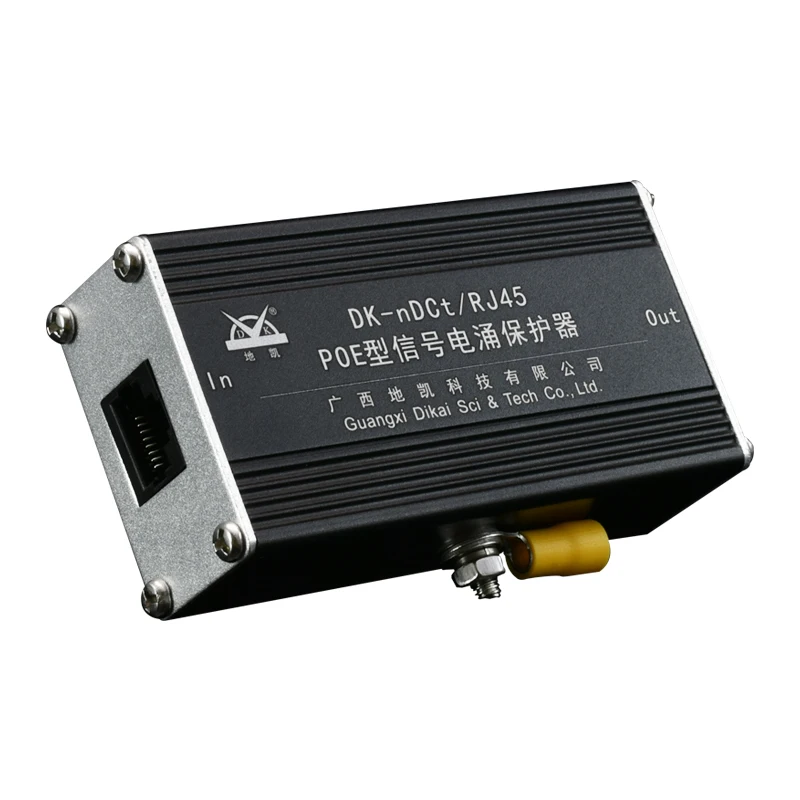 DIKAI Factory OEM Power Over Ethernet POE IP Camera Network RJ45 Surge Protective Device