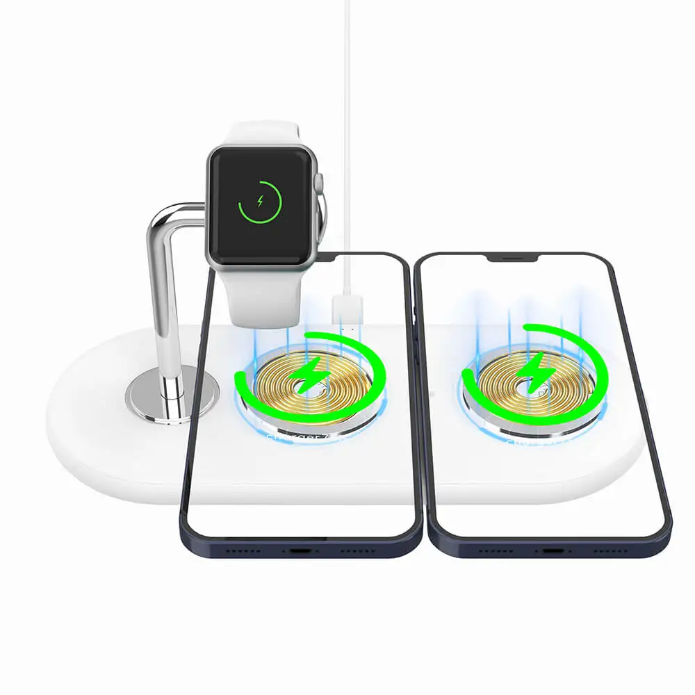 Magnetic Wireless Charger  Manufacture Mobile Phone wholesale 3 in 1 Wireless Charging Magnetic for Iphone 12 Pro Max 11