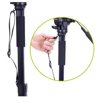 Yunteng VCT-288 Camera Monopod Tripod With Fluid Video Pan Head & Unipod Holder for DSLR Cameras detail image