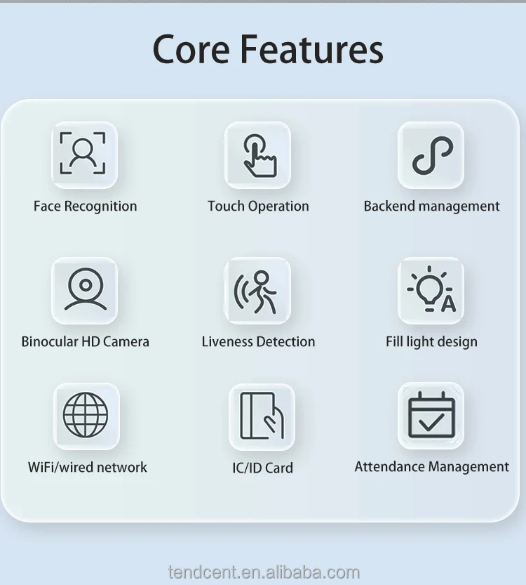 Face Recognition Access Control & Time Attendance System