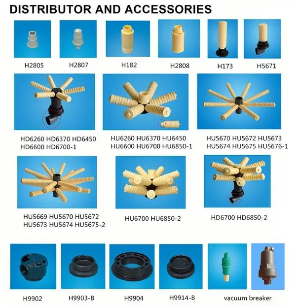 Filter  Lateral  Nozzle  Filter  Tank  Distributor  FRP  Pressure  Vessel  Water  Distributor  for  Water