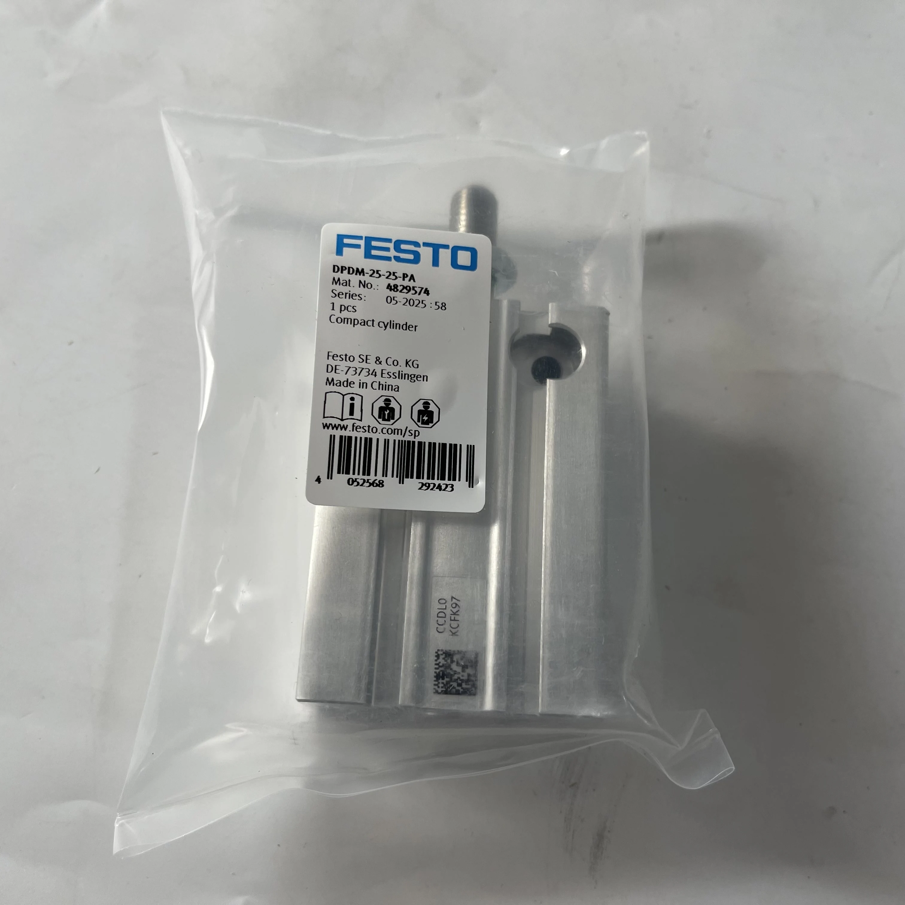 FESTO Compact Cylinder DPDM-25-25-PA