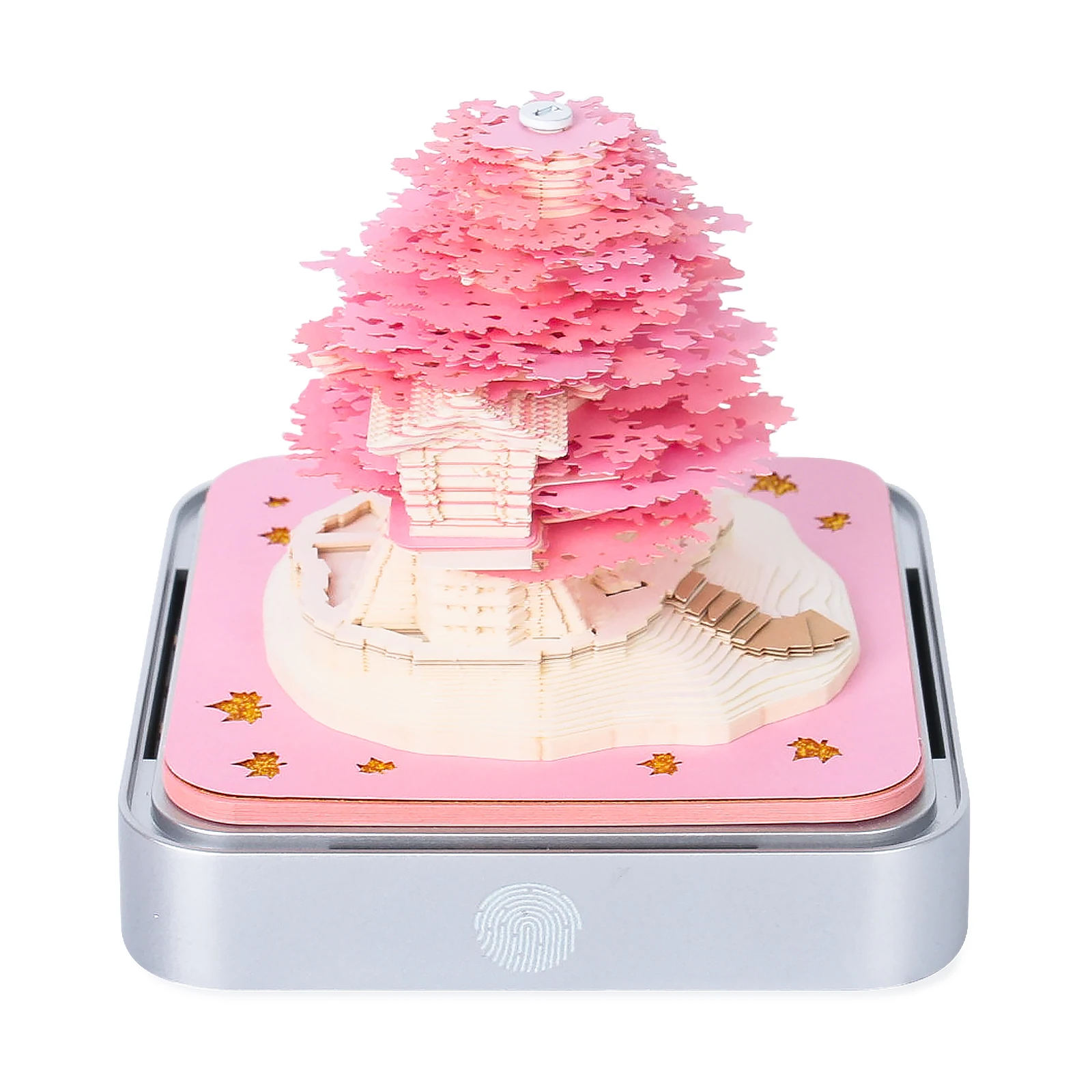 Drop Shipping Tree House Sticky Notes Custom 3D Memo Note Pad Blocks Paper 365 Year Calendar Office Decoration Item for Desk