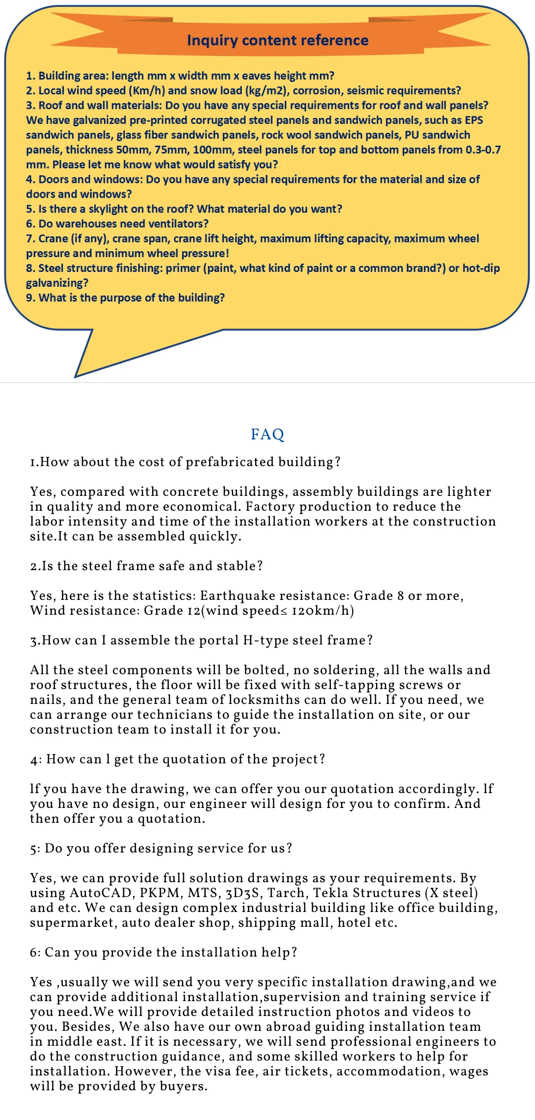 Shenyang Haibo Pre Engineered Steel Buildings Barndominium Kits Prefab Warehouses Prefabricated