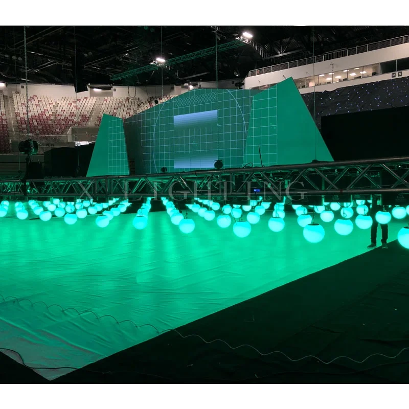 DMX 512 Control Ball LED Kinetic Stage Lights for Bar Decoration Ball Led Kinetic Ball Lights