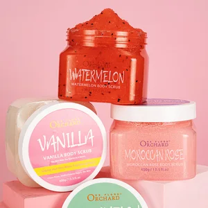 Private Label Vegan Smoothie Body Scrubs Salt/cream,oem Organic Whitening Ice Cream/sugar Face and Body Scrub