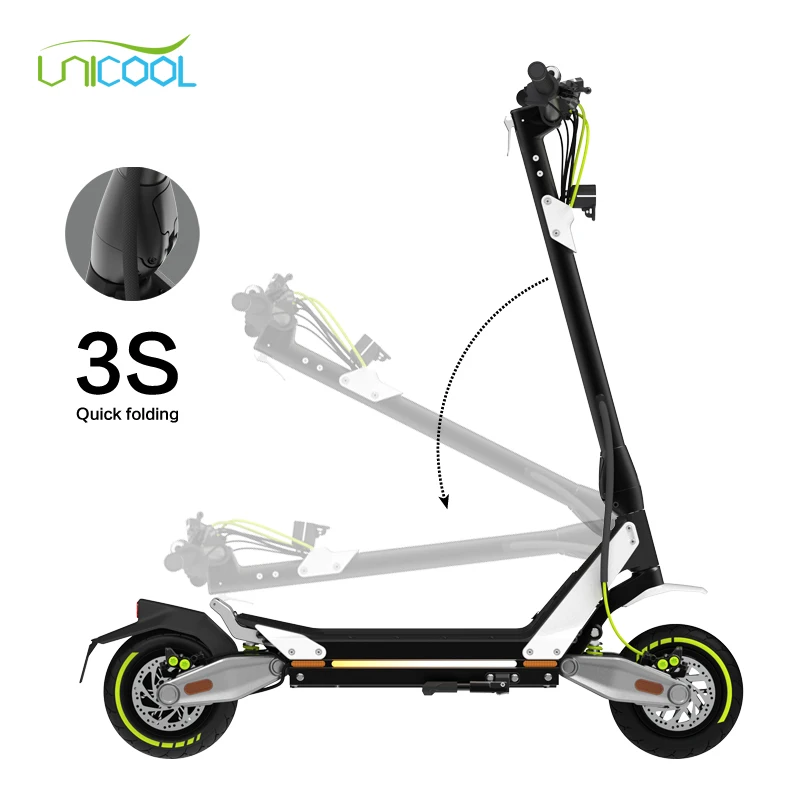 Unicool Monopattino Elettric IPX5 60V Dual Motor 2800W 45mph Powerful Adults E Electric Scooter for Off Road