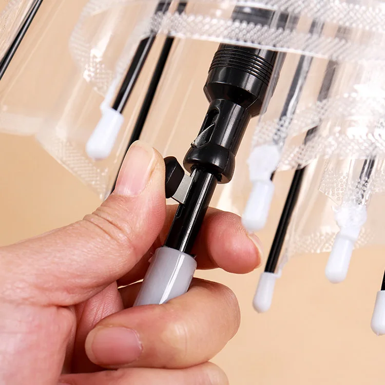 CHUVABAND 21 дюйм 8 костей новый дизайн прямой гольф Рекламный Прозрачный Зонт Принцесса зонтик прозрачный зонтик