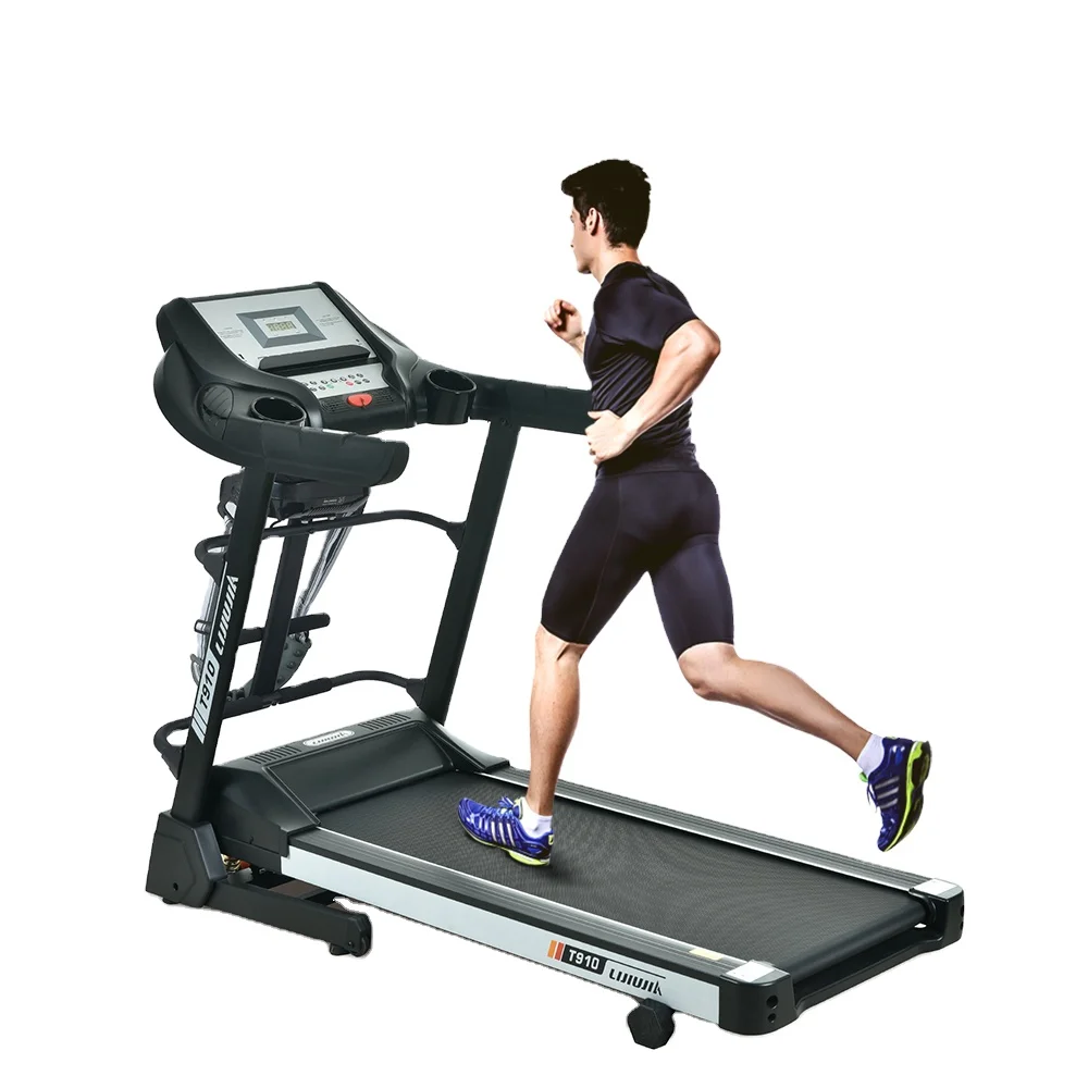 Lijiujia Home Use Gym Easy Installation Equipment Electric Treadmill for  Fitness LED Screen Motor Power Running Machine