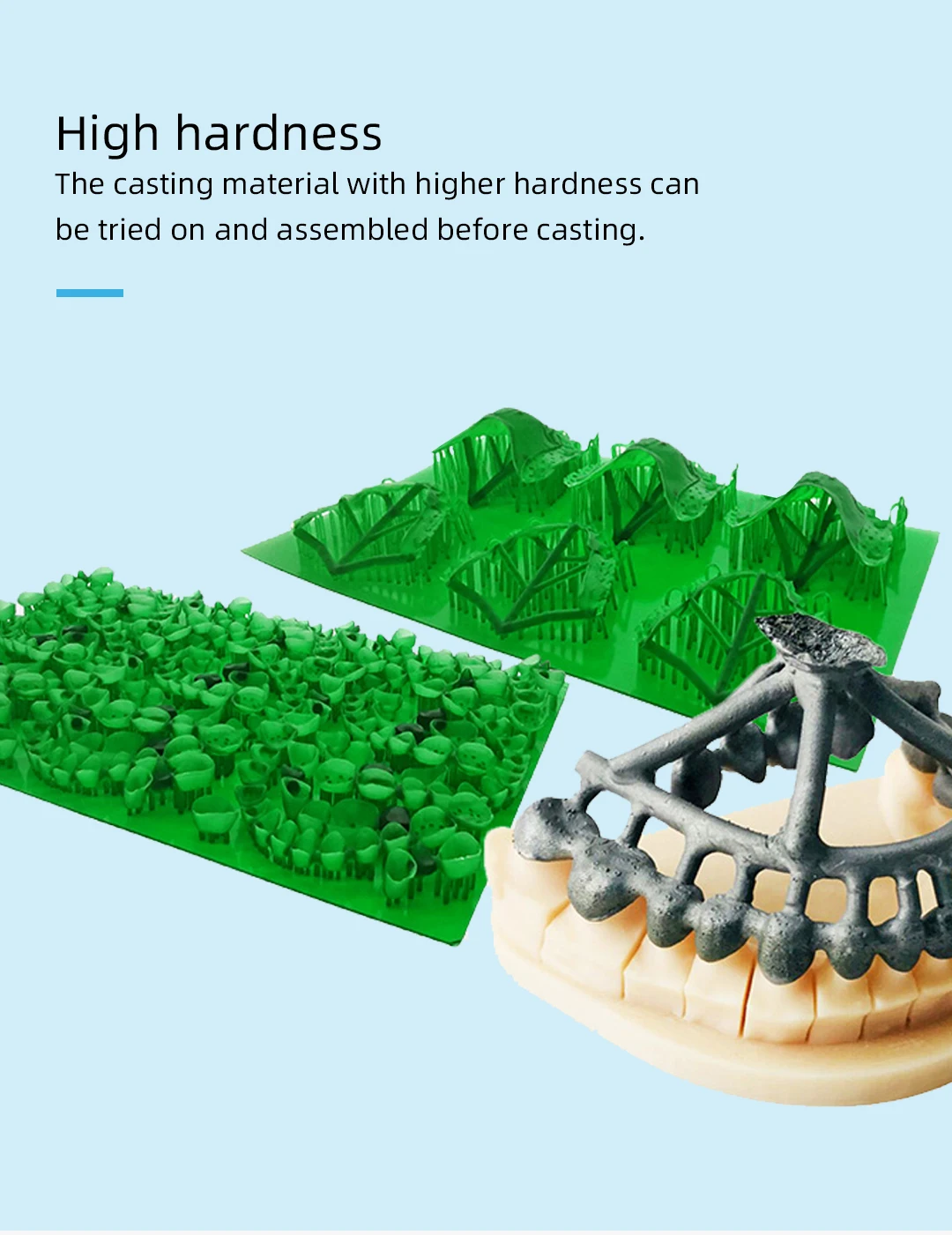 Illustration of Dental Model Investment Casting Supplies