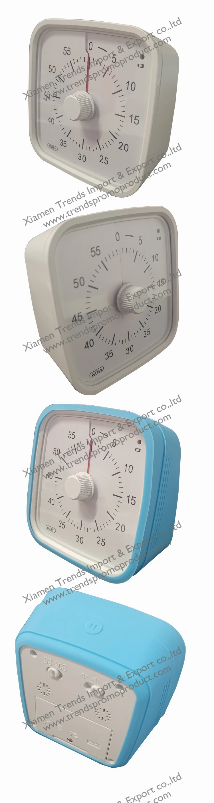 Silent countdown classroom 60 minute time out student analog visual timer for kids children child study learning school analogue