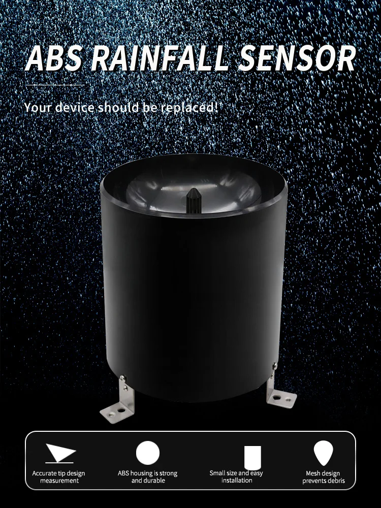 Rs485 Electronic Miniature Tipping Bucket Rain Gauge Rainfall Meter