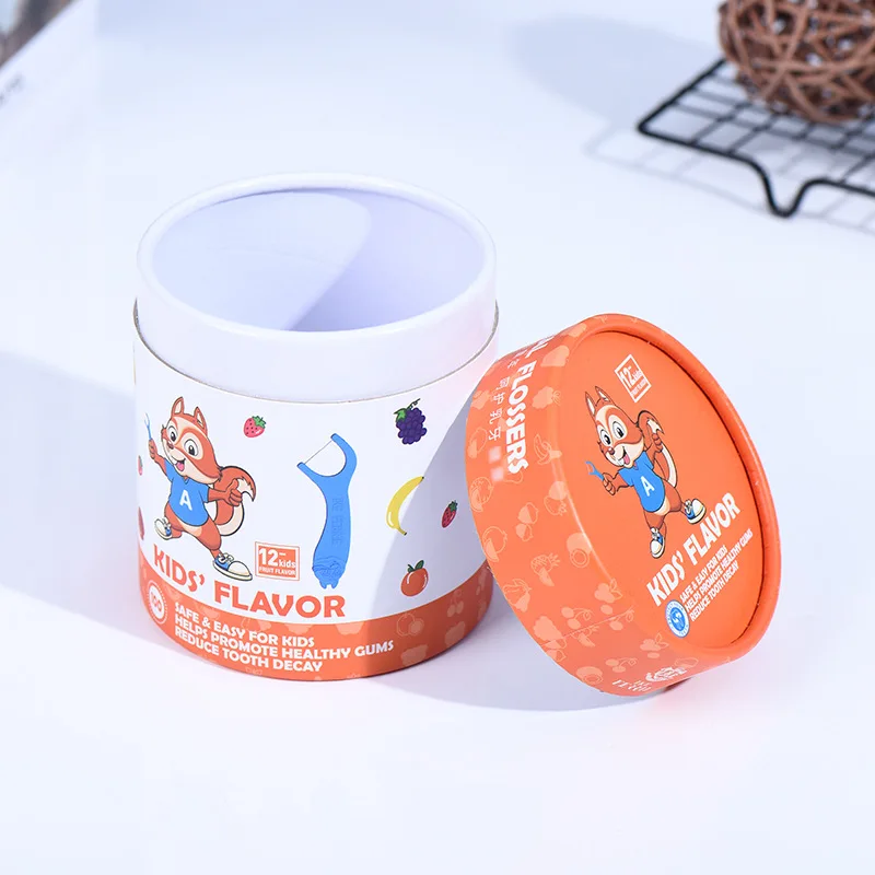 Eco Friendly Custom Food Grade Cardboard Cylinder Box Paper Tube Packaging for Nuts Coffee Tea