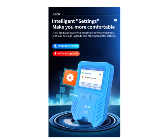JC-BOX J-box Unlock Box Automatic IOS Jailbreak and Flash Tools for Bypass Icloud Password on IOS  for iphone 6 to X and ipad