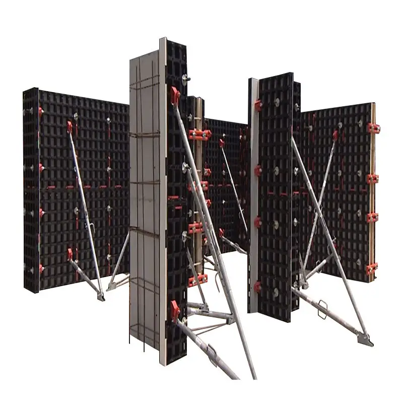 Reusable Building Material Construction HDPE Plastic Square Second Hand Formwork for Sale
